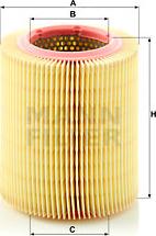 Mann-Filter C 1567 - Gaisa filtrs www.autospares.lv