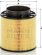 Mann-Filter C 16 114/2 X - Air Filter, engine www.autospares.lv