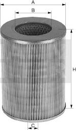 Mann-Filter C 15 163 - Gaisa filtrs www.autospares.lv