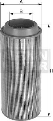 Mann-Filter C 25 710 - Gaisa filtrs www.autospares.lv