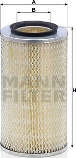 Mann-Filter C 18 009 x - Gaisa filtrs www.autospares.lv