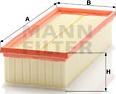 Mann-Filter C 35 154/1 - Air Filter, engine www.autospares.lv