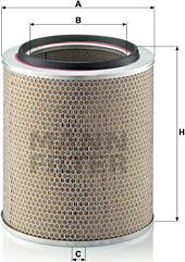 Mann-Filter C 30 630 - Gaisa filtrs www.autospares.lv