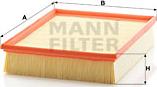 Mann-Filter C 30 195 - Air Filter, engine www.autospares.lv