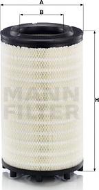 Mann-Filter C 31 017 - Gaisa filtrs www.autospares.lv