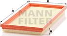 Mann-Filter C 3361-2 - Gaisa filtrs www.autospares.lv