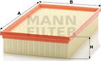 Mann-Filter C 32 191 - Gaisa filtrs autospares.lv