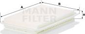 Mann-Filter C 3220 - Gaisa filtrs autospares.lv