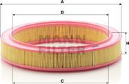 Mann-Filter C 2953/1 - Gaisa filtrs autospares.lv