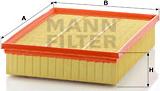 Mann-Filter C 29 198/1 - Gaisa filtrs www.autospares.lv