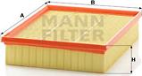 Mann-Filter C 29 198 - Gaisa filtrs www.autospares.lv