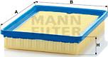 Mann-Filter C 2469 - Gaisa filtrs www.autospares.lv