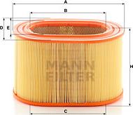 Mann-Filter C 24 135 - Gaisa filtrs www.autospares.lv