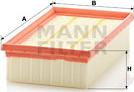 Mann-Filter C 2485/2 - Gaisa filtrs autospares.lv