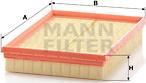 Mann-Filter C 2667/1 - Gaisa filtrs autospares.lv