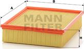 Mann-Filter C 26 151 - Gaisa filtrs www.autospares.lv