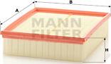 Mann-Filter C 26 168 - Gaisa filtrs www.autospares.lv