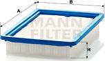 Mann-Filter C 2679 - Gaisa filtrs www.autospares.lv