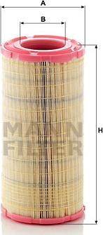 Mann-Filter C 21 630/2 - Gaisa filtrs www.autospares.lv