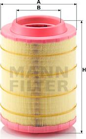 Mann-Filter C 23 513/1 - Air Filter, engine www.autospares.lv