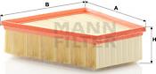 Mann-Filter C 2295/4 - Air Filter, engine www.autospares.lv