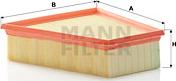 Mann-Filter C 2295/3 - Air Filter, engine www.autospares.lv