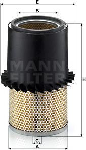 Mann-Filter C 22 337 - Gaisa filtrs www.autospares.lv