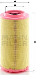 Mann-Filter C 27 038 - Gaisa filtrs www.autospares.lv