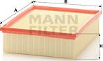 Mann-Filter C 27 192/1 - Воздушный фильтр, двигатель www.autospares.lv