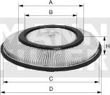 Mann-Filter C 2722 - Gaisa filtrs www.autospares.lv