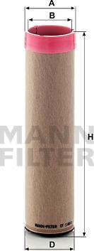 Mann-Filter CF 1140/2 - Sekundārā gaisa filtrs www.autospares.lv