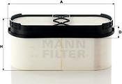 Mann-Filter CP 49 001 - Air Filter, engine www.autospares.lv