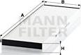 Mann-Filter CU 4662 - Filtrs, Salona telpas gaiss www.autospares.lv