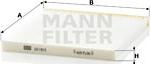 Mann-Filter CU 1912 - Filtrs, Salona telpas gaiss www.autospares.lv