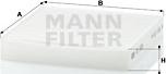 Mann-Filter CU 1835 - Filter, interior air www.autospares.lv