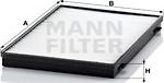 Mann-Filter CU 3943 - Filtrs, Salona telpas gaiss www.autospares.lv