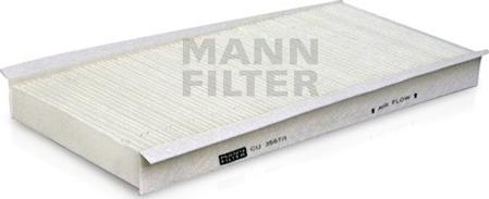 Mann-Filter CU 3567/1 - Filtrs, Salona telpas gaiss www.autospares.lv