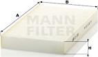 Mann-Filter CU 2951 - Filter, interior air www.autospares.lv