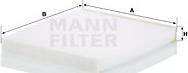 Mann-Filter CU 29 010 - Filtrs, Salona telpas gaiss www.autospares.lv