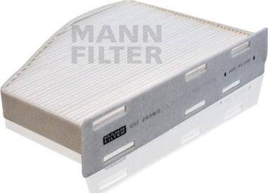 Mann-Filter CU 2939/2 - Filter, interior air www.autospares.lv