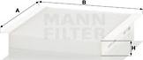 Mann-Filter CU 2454 - Filter, interior air www.autospares.lv