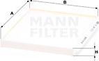 Mann-Filter CU 24 013 - Filtrs, Salona telpas gaiss www.autospares.lv