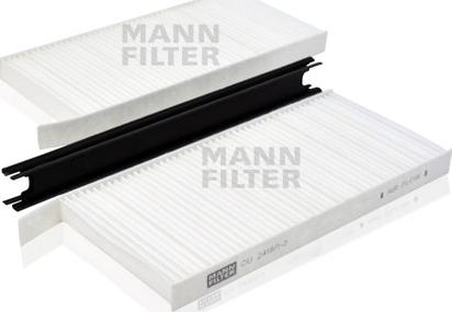 Mann-Filter CU 2418/1-2 - Filtrs, Salona telpas gaiss autospares.lv