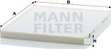 Mann-Filter CU 2434 - Filtrs, Salona telpas gaiss autospares.lv