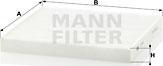 Mann-Filter CU 2544 - Filtrs, Salona telpas gaiss autospares.lv