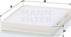 Mann-Filter CU 25 027 - Filtrs, Salona telpas gaiss autospares.lv