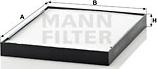 Mann-Filter CU 2634 - Filtrs, Salona telpas gaiss www.autospares.lv