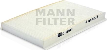 Mann-Filter CU 2629/1 - Filtrs, Salona telpas gaiss autospares.lv