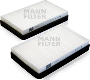 Mann-Filter CU 2106/1-2 - Filtrs, Salona telpas gaiss www.autospares.lv