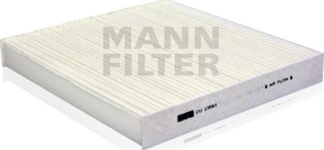 Mann-Filter CU 2358/1 - Filtrs, Salona telpas gaiss www.autospares.lv